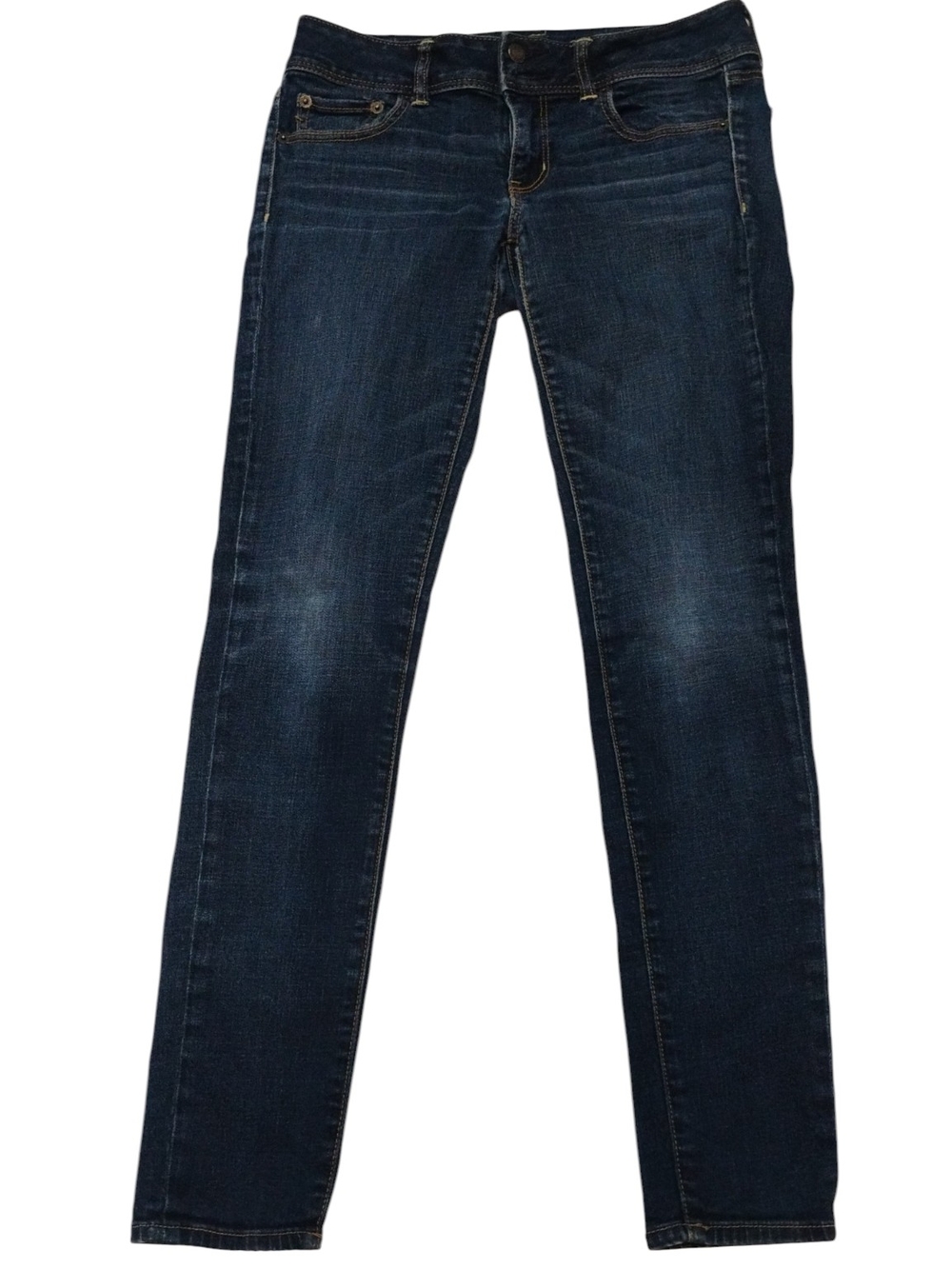 American Eagle Outfitters Women's Skinny Jeans - Dark Blue Wash SZ 6